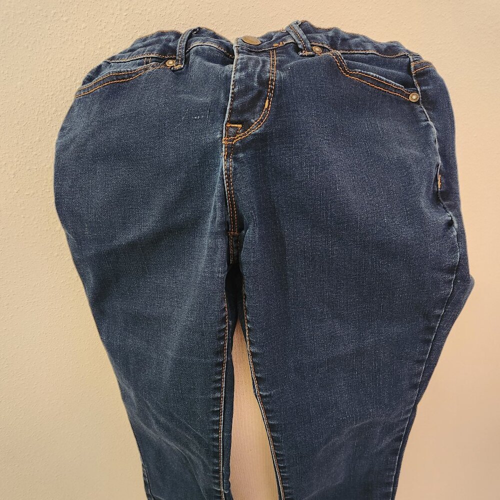 Navy blue jeans